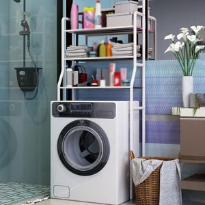 Amazing Home 3 Tier Laundry Washing Machine Rack Multipurpose Shelf Storage Organizer