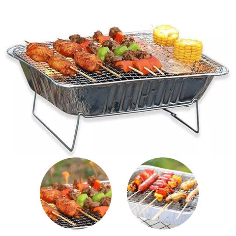 Amazing Home Disposable BBQ Grill Tray Set
