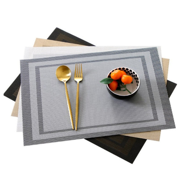 Amazing Home Washable PVC Dining Table Placemat