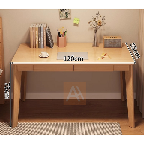 (Rejected Item ~ Stock Clearance) Amazing Home 120cm Writing Desk With Drawer