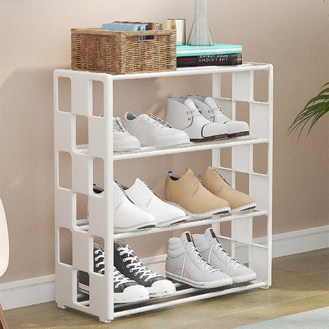 Amazing Home 4 Tier Shoe Storage Rack Organizer