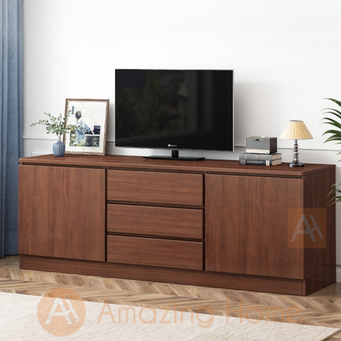 Autumn 160cm TV Cabinet Console Table Brown