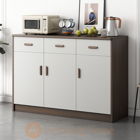 Anya 120cm Sideboard Storage Kitchen Cabinet Drawer