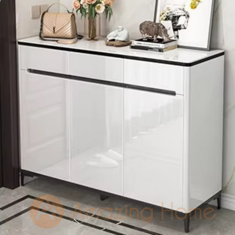 Beret 100cm High Gloss Shoe Cabinet Storage