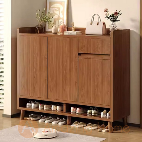 Osman 100cm Solid Wood Ecological Board Shoe Cabinet Storage