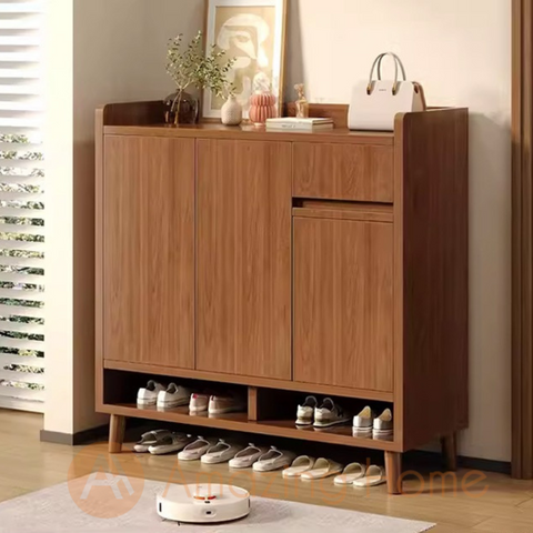 Osman 80cm Solid Wood Ecological Board Shoe Cabinet Storage