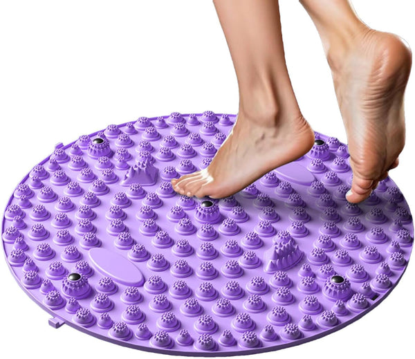 Amazing Home 53cm Foot Massage Mat Reflexology Pad Acupressure Board