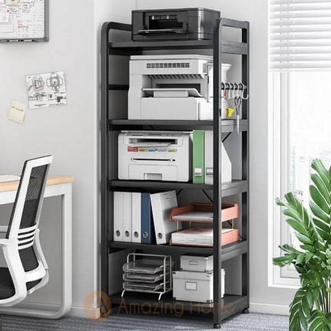 【Offer Price】Oasis 5 Tier Floor Standing Office Storage Shelf Rack Stand