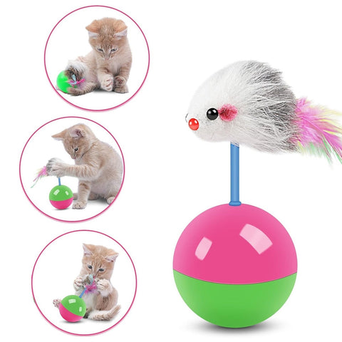 Amazing Home Mouse Tumbler Cat Playing Toy