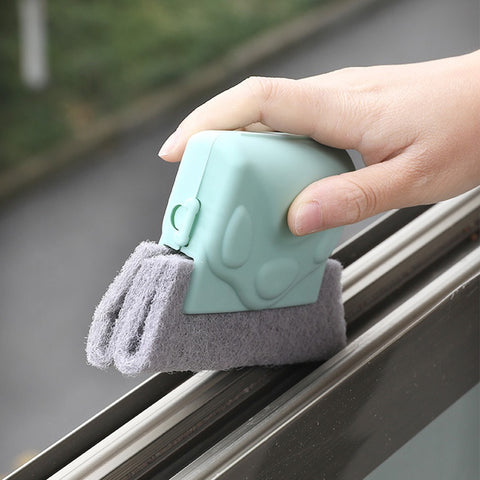 Amazing Home Window Groove Corner Cleaning Brush